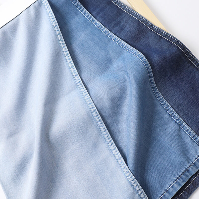 Dress Lyocell Woven Denim Fabric for Dress Wholesale Supplier 7